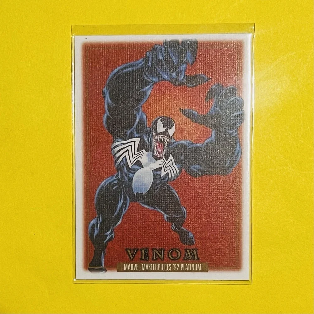2024 Upper Deck Marvel Masterpieces '92 Platinum Venom Canvas #97‎ Card